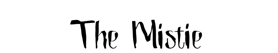The Mistie cкачати шрифт безкоштовно